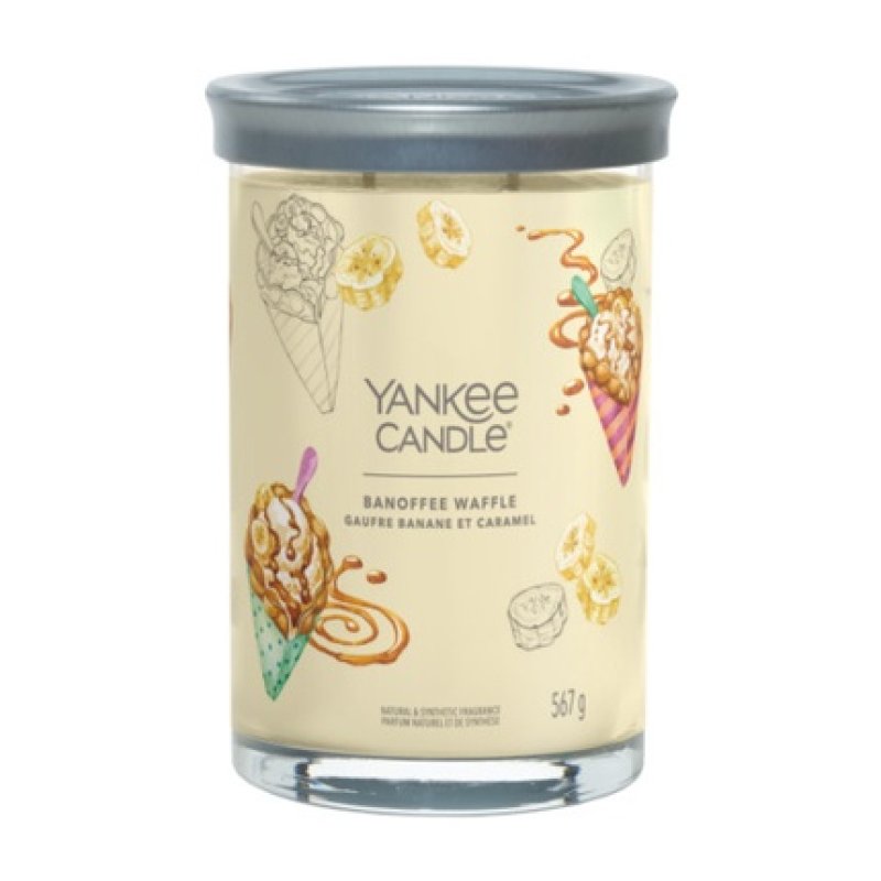 Signature Collection Large Tumbler 2-Wick 567g Banoffee Waffle