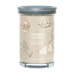 Yankee Candle Warm Cashmere Signature Scented Candle Large Tumbler with Double Wicks