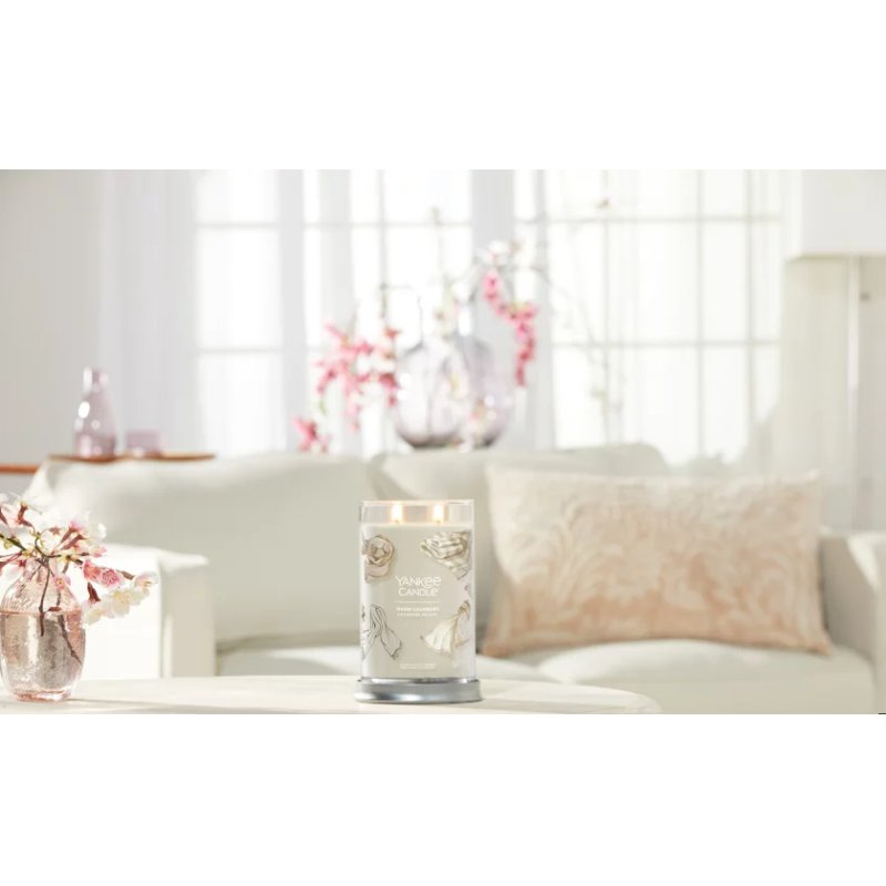 Yankee Candle 1724370E bougie en cire Cylindre Patchouli, Bois de santal Beige 1 pièce(s)