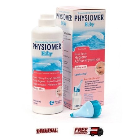 Physiomer Baby Natural Seawater for Nasal Cavity from Birth 115ml