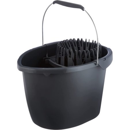 Cubo Vileda Gris Wring 7 Lit., 161030, Gray, 48 X 29 X 39 Patented Bucket