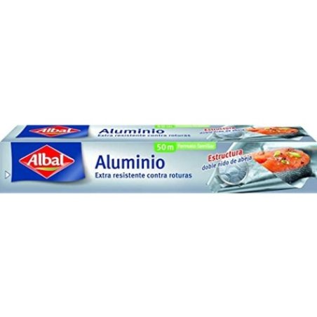 Albal Aluminum Foil Extra Strong Easy To Cut 50m 50m Paquete De