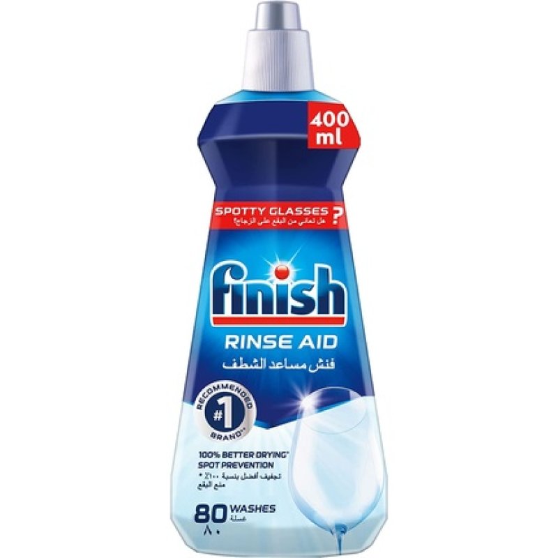 Finish Rinse Aid, 400 Ml