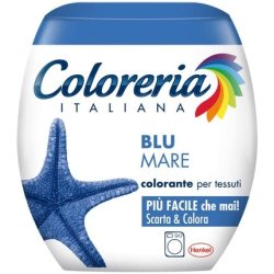 Coloreria Italiana Grey Washing Machine Fabrics and Clothes Sea Blue