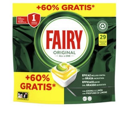 Fairy All In 1 Lemon Dishwasher Capsules - 29 Capsules