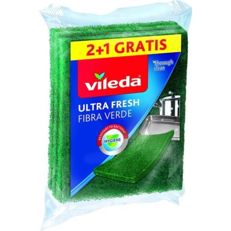 Vileda Estr.Verde U.Fresh 2 1 Ultra Fresh Green Fiber