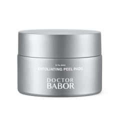 DOCTOR BABOR EXFOLIATING Peel Pads with 5% AHA Smoothing & Refining Pores with BIOGEN PLANT EXTRACT Vegan