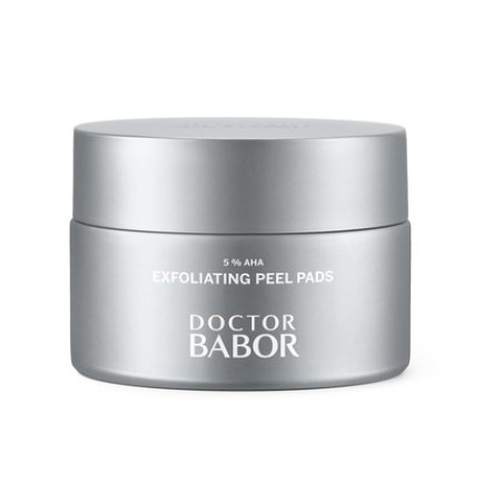 DOCTOR BABOR EXFOLIATING Peel Pads with 5% AHA Smoothing & Refining Pores with BIOGEN PLANT EXTRACT Vegan