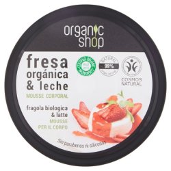 ORGANIC SHOP Strawberry Body Mousse 250ml - Standard