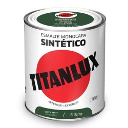 Titanlux Synthetic Glossy Green Mayo Paint 750ml
