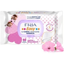 Fria Easy Wet Toilet Paper, 50 Wipes