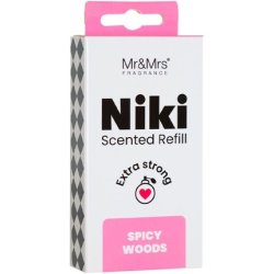 Mr & Mrs Fragrance Refill For Niki Car Fragrance Diffuser Spicy Woods