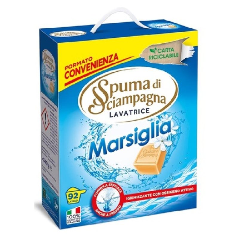 SPUMA DI SCIAMPAGNA LAVATRICE FUSTINO 92 MIS MARSIGLIA