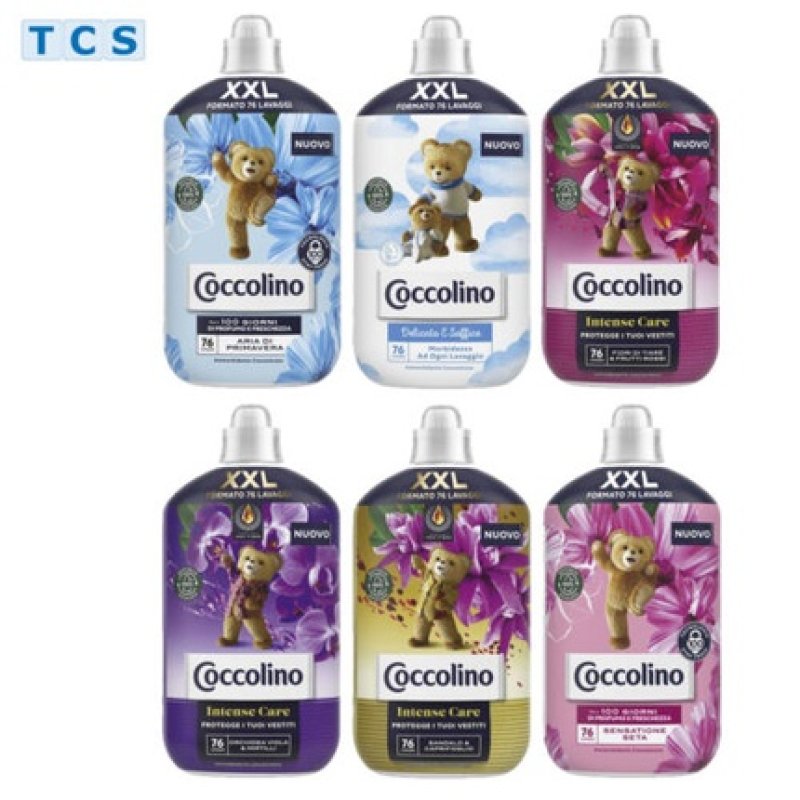 COCCOLINO Concentrate Softener XXL 76 Washes 1.75L