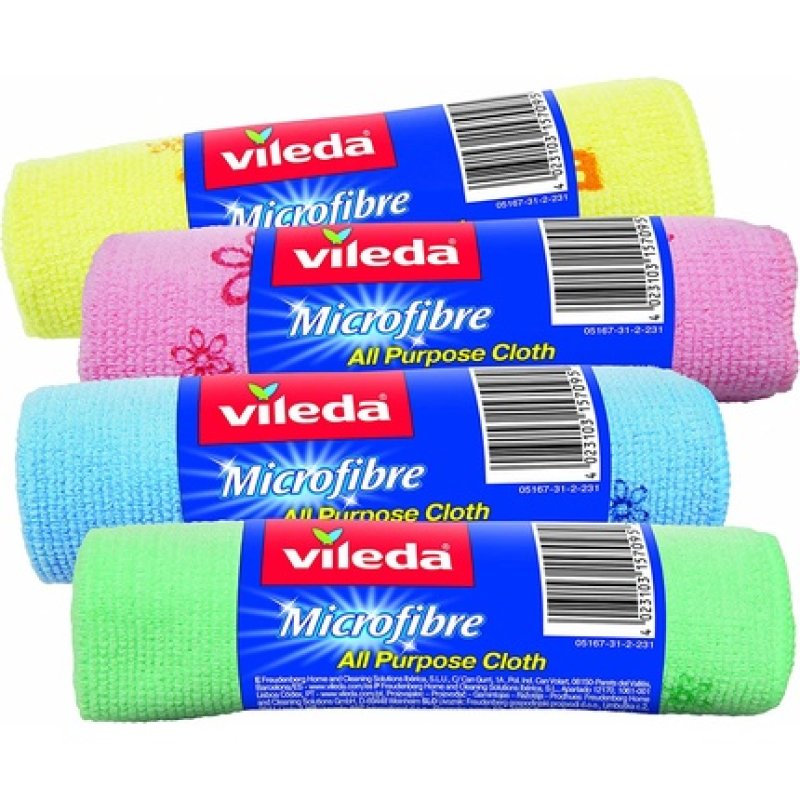 Vileda Microfibre Universal 1er, Available In 4 Colors