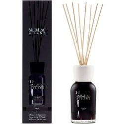 Millefiori 7ddnr Nero Room Fragrance Diffuser 250 Ml Natural Including Sticks, Glass