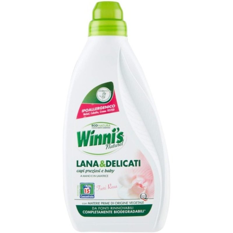Winni's Detergent For Wool And Delicates, Hypoallergenic, Pink, 750ml