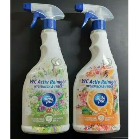 Ambi Pur WC Cleaner 750ml Wild Sage & Cedar or Citrus & Waterlilly