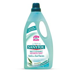 Sanytol Floor & Surface Disinfectant Cleaner – Eucalyptus