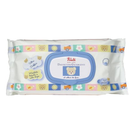 Trudi Baby 00429 Care Wipes with Flower Nectar 72 Pieces