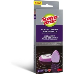 Scotch-Brite Glass Hob Replacement Wand Pack Of 2