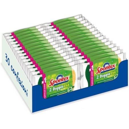 Spontex Double Use Special X2 Natural Cellulose Plant Sponge Sponge