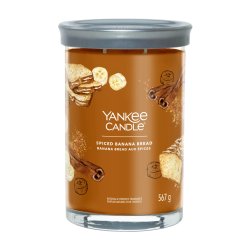 Yankee Candle Signature Scented Candle | Spiced Banana Bread Large Tumbler