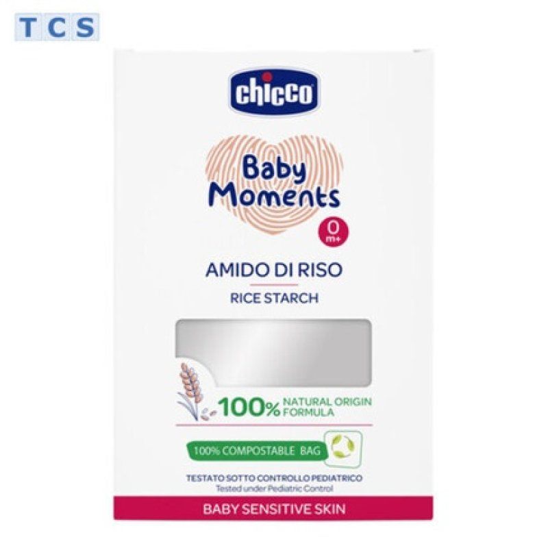 Chicco Baby Moments Amido Di Riso - Rice Starch Bath Additive, 250 G