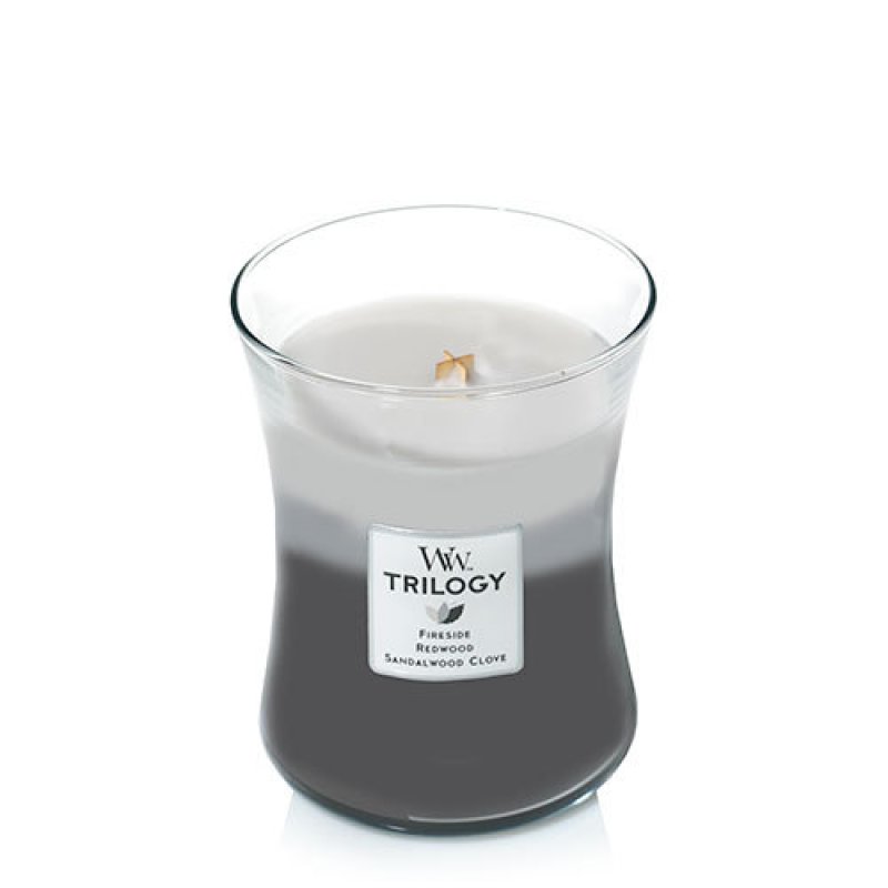 WoodWick 92911 wax candle Other Amber, Musk, Vetiver Grey, White 1 pc(s)