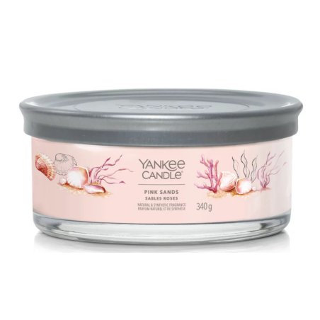 Yankee Candle Signature Collection Multiwick Tumbler Candle Pink Sand