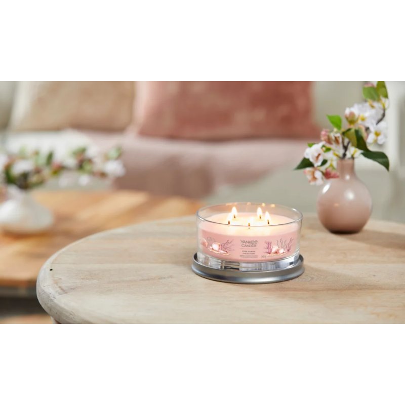 Yankee Candle Signature Collection Multiwick Tumbler Candle Pink Sand