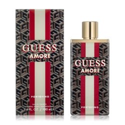 GUESS Amore Portofino Eau de Toilette for Women and Men Genderless Unisex Perfume Spray 3.4 Fl. Oz.
