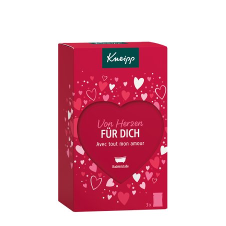 Kneipp Bath Gift Set From the Heart for You Bath Crystals with Special Message - Discover the Variety of Kneipp Products