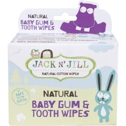 Jack N' Jill Kids Natural Baby Gum and Tooth Cotton Wipes