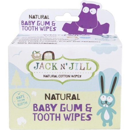 Jack N' Jill Kids Natural Baby Gum and Tooth Cotton Wipes