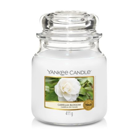 Yankee Candle Camellia Blossom Scented Candle - Medium Jar