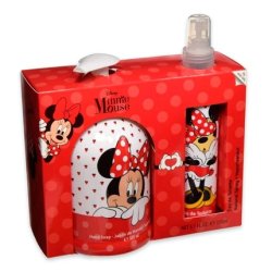 Minnie Mouse Girls Fragrance Set 650ml White/Red
