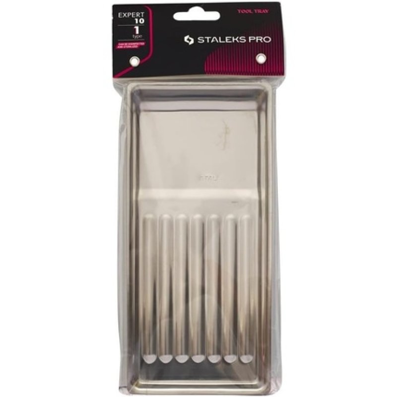 STALEKS PRO Expert 10 Type 1 Stainless Steel Instrument Tray 195x90x19