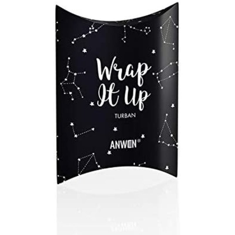 Anwen Turban Wrap It Up Black