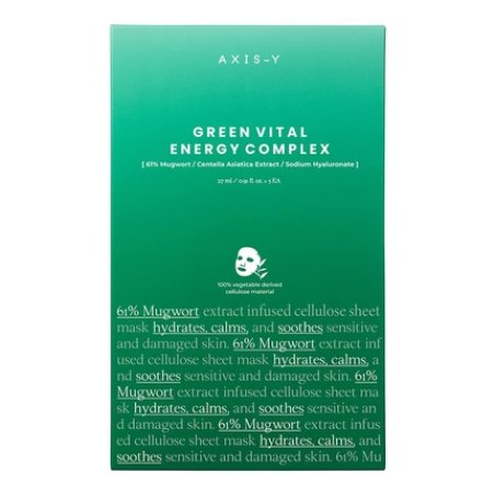 AXIS-Y Mugwort Green Vital Energy Complex Sheet Mask 27ml