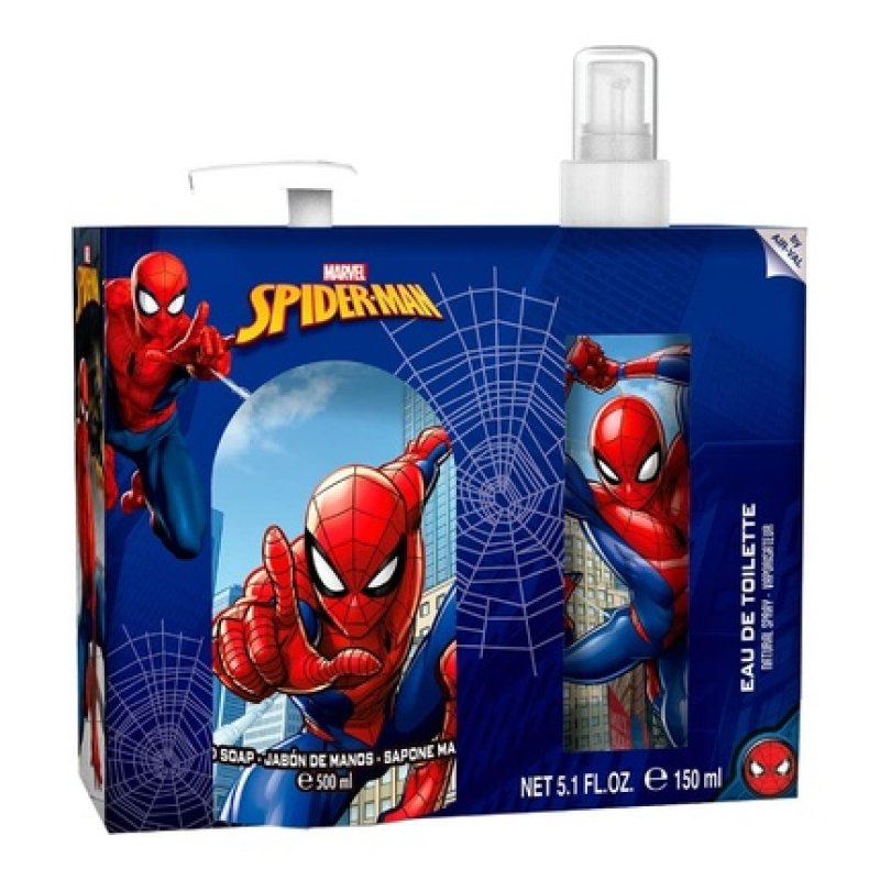 Spiderman Eau de Toilette 150ml & Hand Soap 500ml