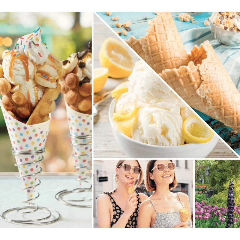 Yankee Candle Banoffee Waffle bougie en cire Rond Banane, Caramel, Chocolat Jaune 1 pièce(s)