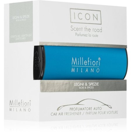 Millefiori Icon Wood & Spices car deodorant - 1 piece