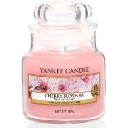 Yankee Candle Cherry Blossom Small Jar Candle - Up to 30 Hours Burn Time