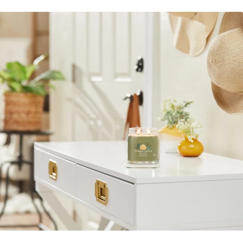 Yankee Candle Sage & Citrus bougie en cire Cylindre Citron, Citron vert, Sage Vert 1 pièce(s)