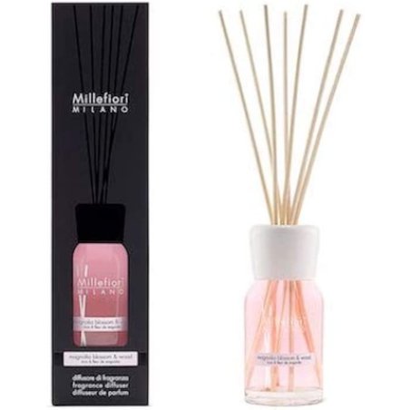 Millefiori Natural Diffuser Magnolia Blossom And Wood, Pink, 6 X 6 X 25 Cm 100