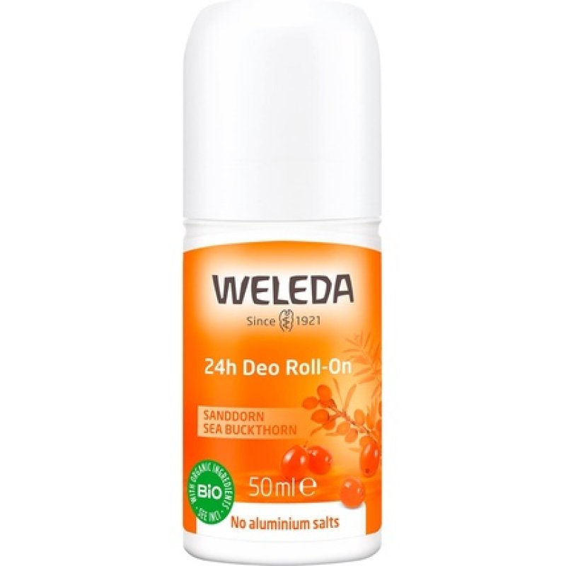 WELEDA Seabuckthorn 24h Roll-On Deodorant 50ml Sea Buckthorn