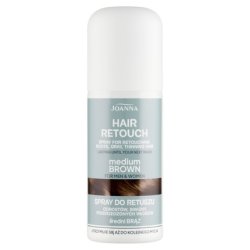 Joanna Hair Retouch Spray For Root Touch-Up Medium Brown 75ml