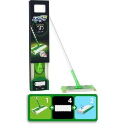 Swiffer 3D Dust Catcher Mop Starter Kit with Dry and Wet Wipes
