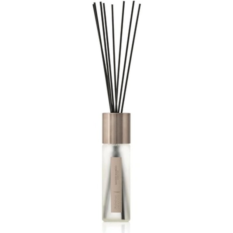 Millefiori New Selected 22PDSO Smoked Bamboo Fragrance Diffuser 100ml with 7 Balsa Wood Sticks